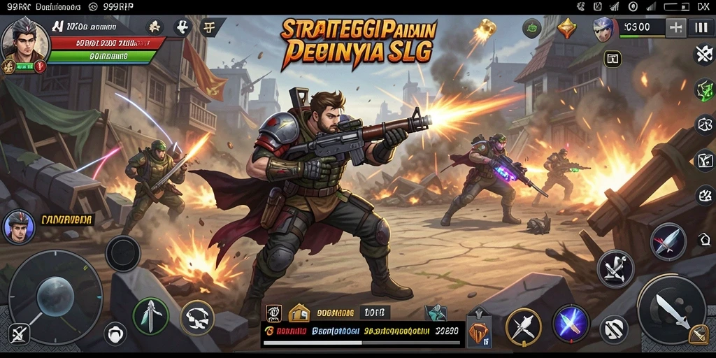 Tampilan gameplay yang intens dan menarik di 99RP.
