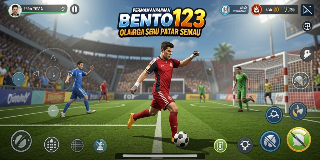 Tampilan menarik dari gameplay BENTO123 dengan aksi olahraga seru.