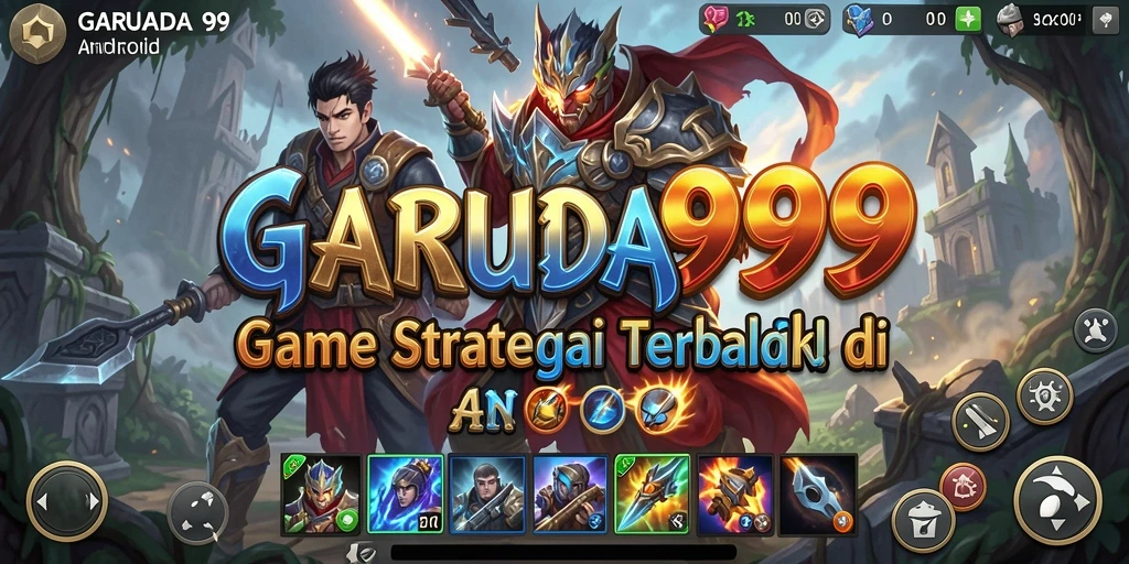 Screenshot GARUDA999 menunjukkan aksi pertempuran strategis yang mendebarkan.