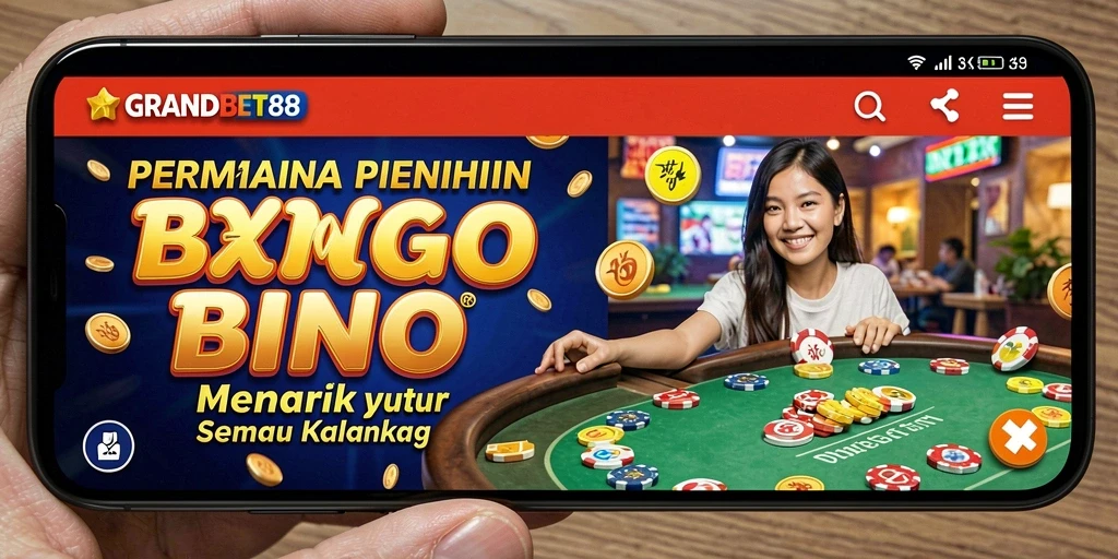 Tampilan gameplay menarik dari permainan Bingo di GRANDBET88.