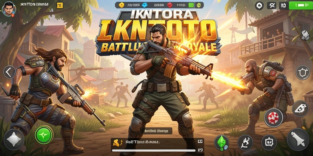 Tangkapan layar gameplay <strong>IKNTOTO</strong> yang menampilkan aksi pertempuran seru dan lingkungan yang menarik.
