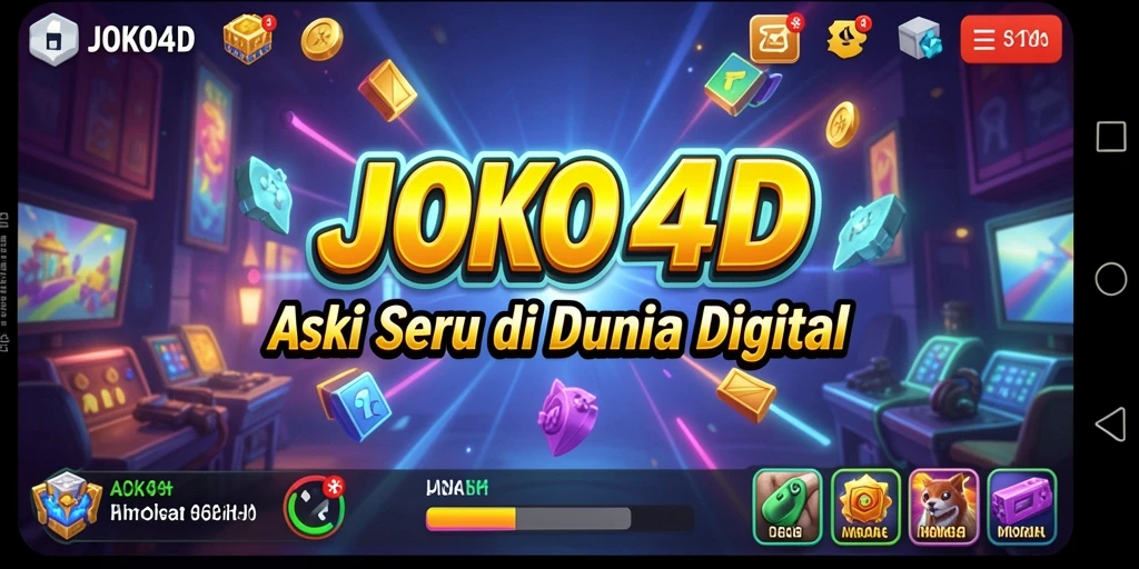 Screenshot menunjukkan aksi mendebarkan dari gameplay JOKO4D.