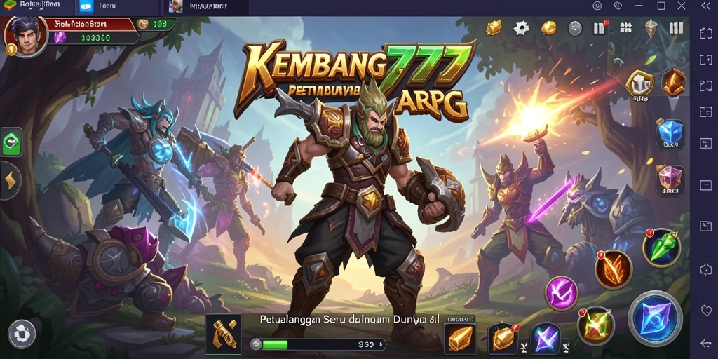 Tampilan aksi seru dalam permainan KEMBANG777 yang mengasyikkan.