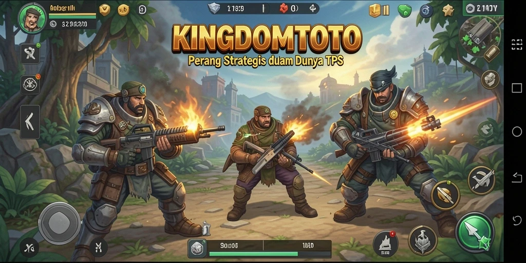 Tampilan gameplay KINGDOMTOTO yang penuh aksi dan strategi.