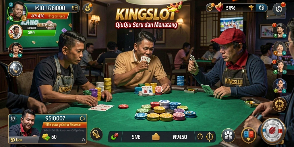Screenshot gameplay QiuQiu KINGSLOT yang penuh aksi.