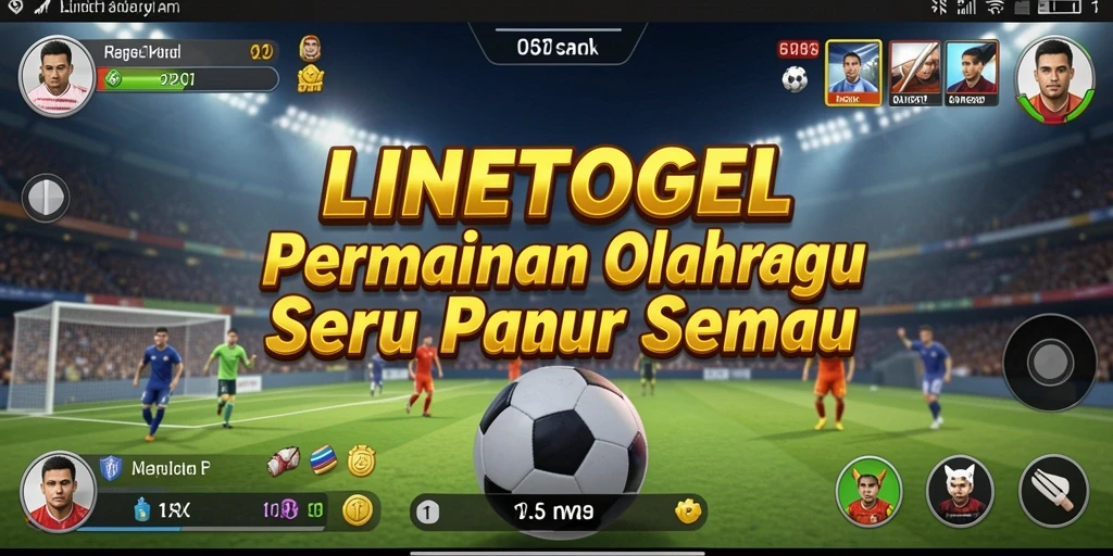 Tampilan menarik dari gameplay LINETOGEL yang menampilkan aksi olahraga.
