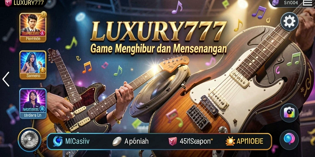 Tampilan menarik dari gameplay LUXURY777 yang penuh warna.