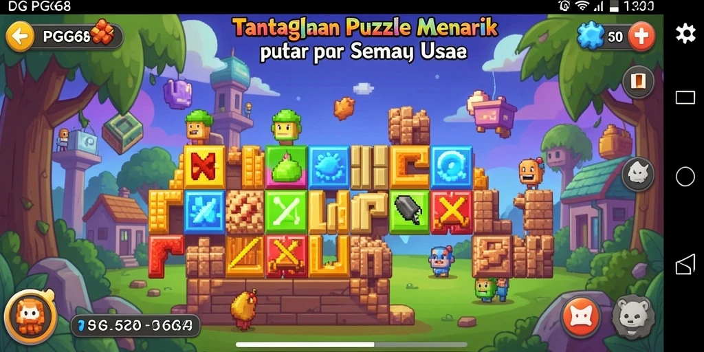 Tampilan menarik dari gameplay PGG68 yang penuh tantangan.