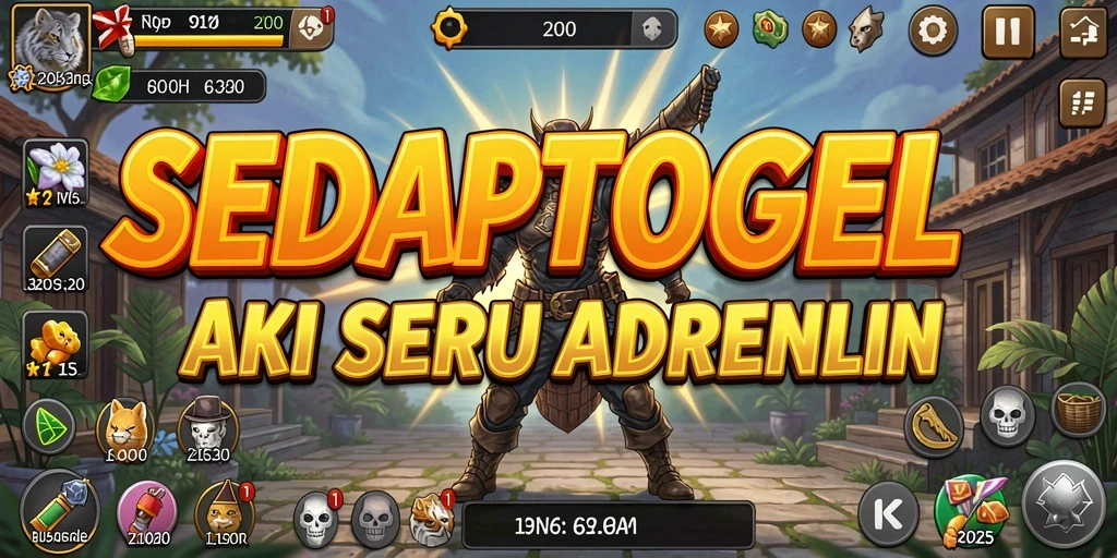 Tangkapan layar dari gameplay SEDAPTOGEL yang penuh aksi.