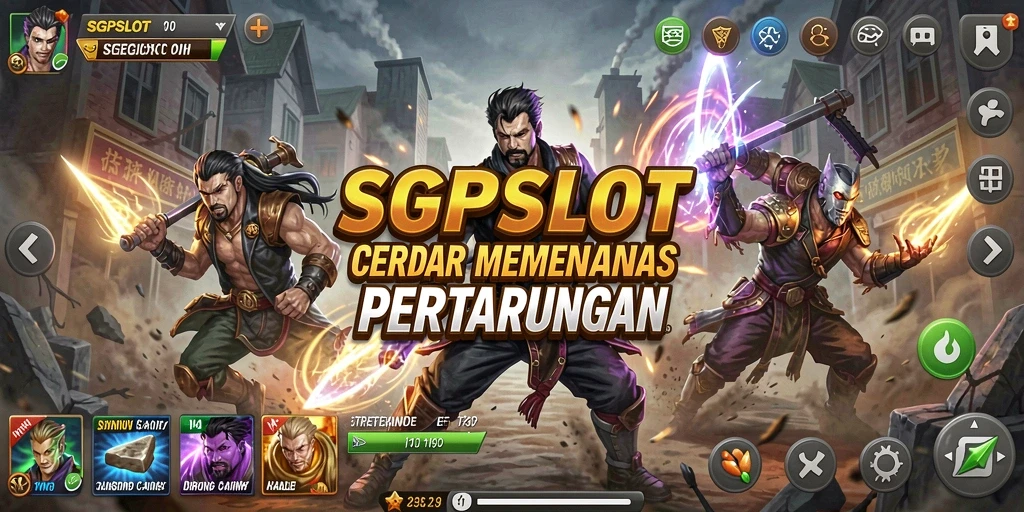 Screenshot SGPSLOT menampilkan aksi strategi yang mendebarkan.