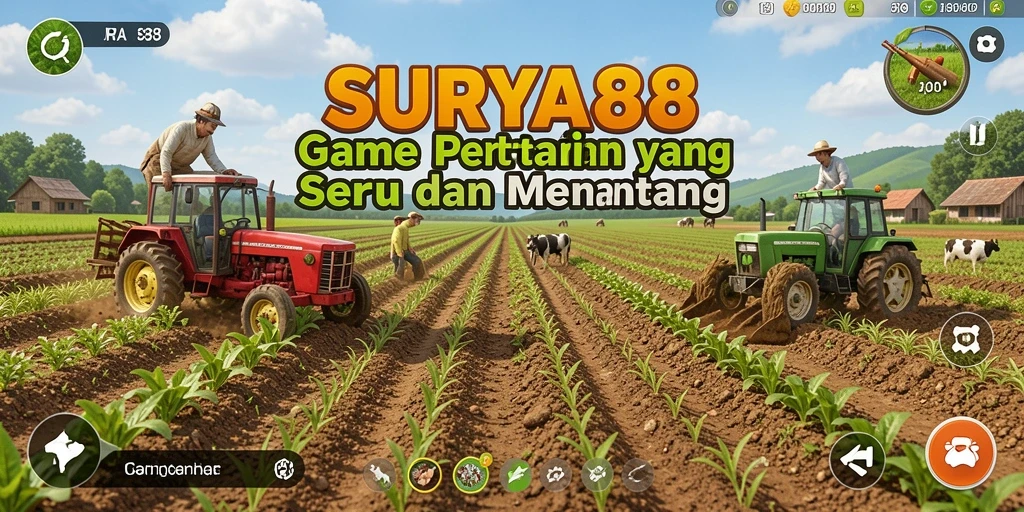Screenshot SURYA88 menunjukkan aktivitas pertanian yang menarik.