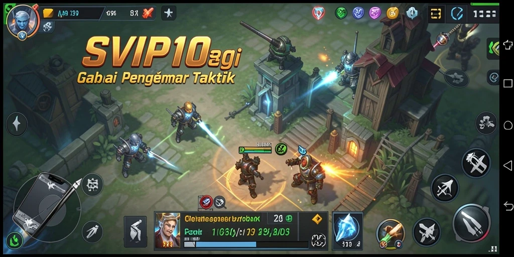 Tampilan gameplay SVIP10 yang mendebarkan dan penuh strategi.