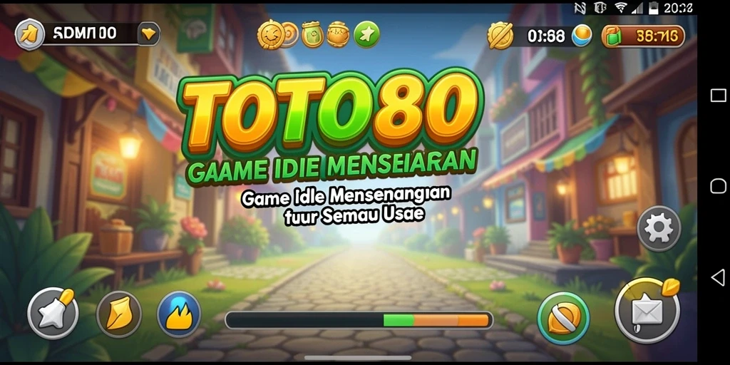 Screenshot gameplay TOTO80 dengan aksi seru dan pengelolaan yang menarik.